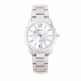 Valentino 20121911-White Dial Silver Index Stainless  Strap Watch For Men,men's watches,watch for men, best men's watches,luxury men's watch,minimalist men's watch,casual men's watch,dress watch for men,automatic men's watch,quartz men's watch,cheap