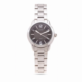 Valentino 20121912-Black Dial Stainless Strap Watch For Women Affordable casual watches Sporty casual watches Affordable luxury casual watches