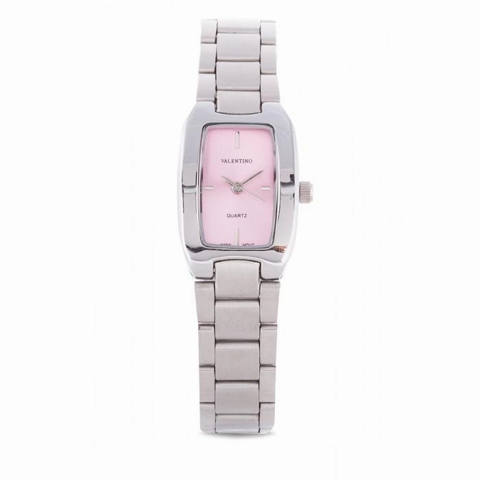 Valentino 20121949-PINK SILVER STAINLESS BAND Watch For Women Affordable casual watches Sporty casual watches Affordable luxury casual watches