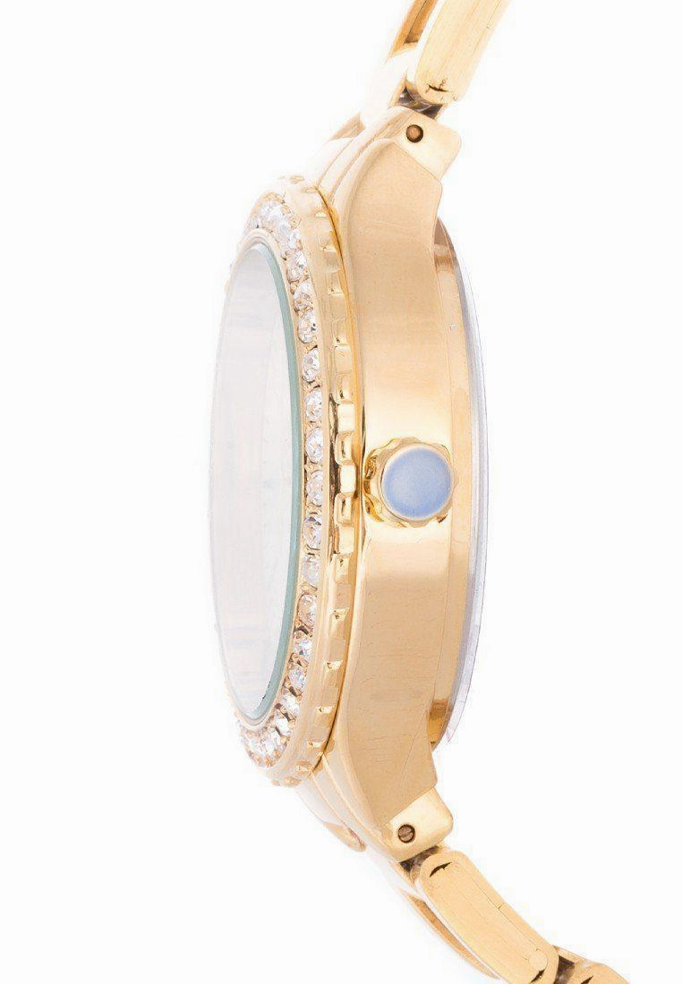 Valentino 20121959-GOLD - GOLD DIAL STAINLESS BAND Watch For Women