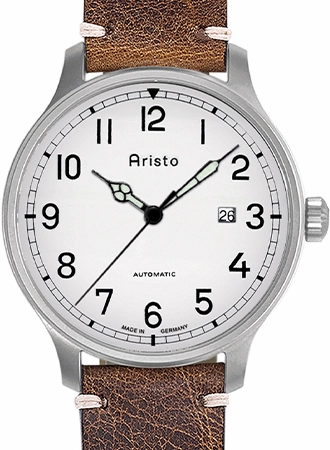 Vintage Marine Grey 42 Leather 3H215A - Sapphire,automatic watch,automatic watches for men,automatic watches for women,luxury automatic watch,minimalist automatic watch,dress automatic watch,vintage automatic watch,automatic watch sale