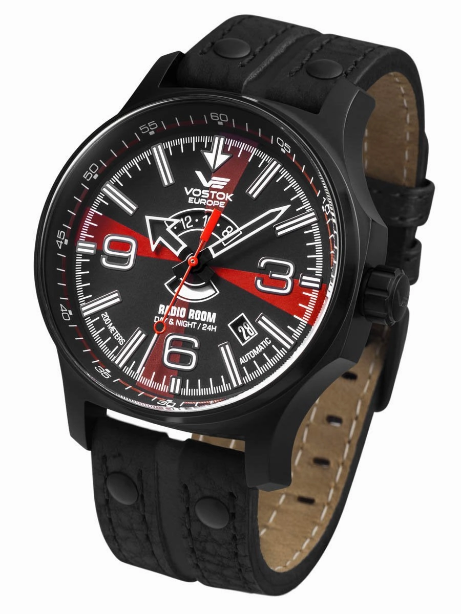 Vostok-Europe EXPEDITION RADIO ROOM Mens Automatic Watch 2432/595C531 Sports Watch for Men/Women Budget Sports Watch Luxury Sports Watch