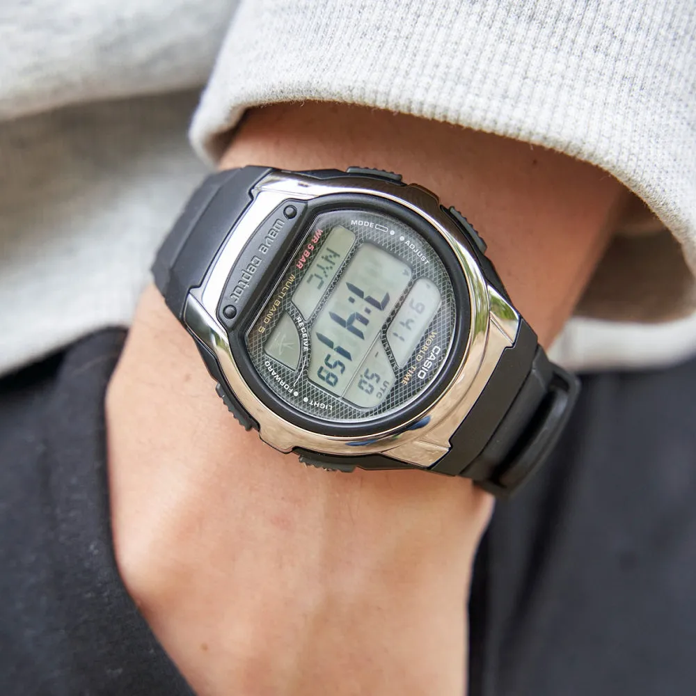    Wave Ceptor World Time Digital Watch WV-58R-1AEF