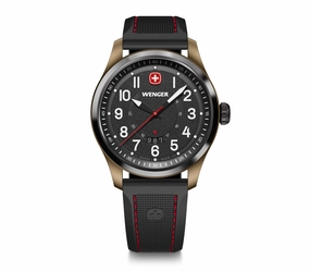 Wenger Terragraph 43 mm Black Dial Silicone Watch 01.0541.124,quartz watch, quartz watches for men, quartz watches for women, best quartz watch, minimalist quartz watch, luxury quartz watch, waterproof quartz watch,analog quartz watch, digital quartz watch