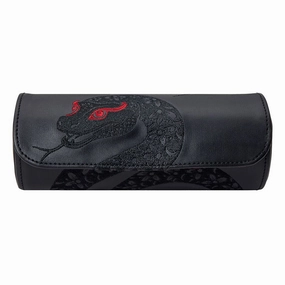 Wolf Year of the Snake Black Triple Watch Roll 493802 