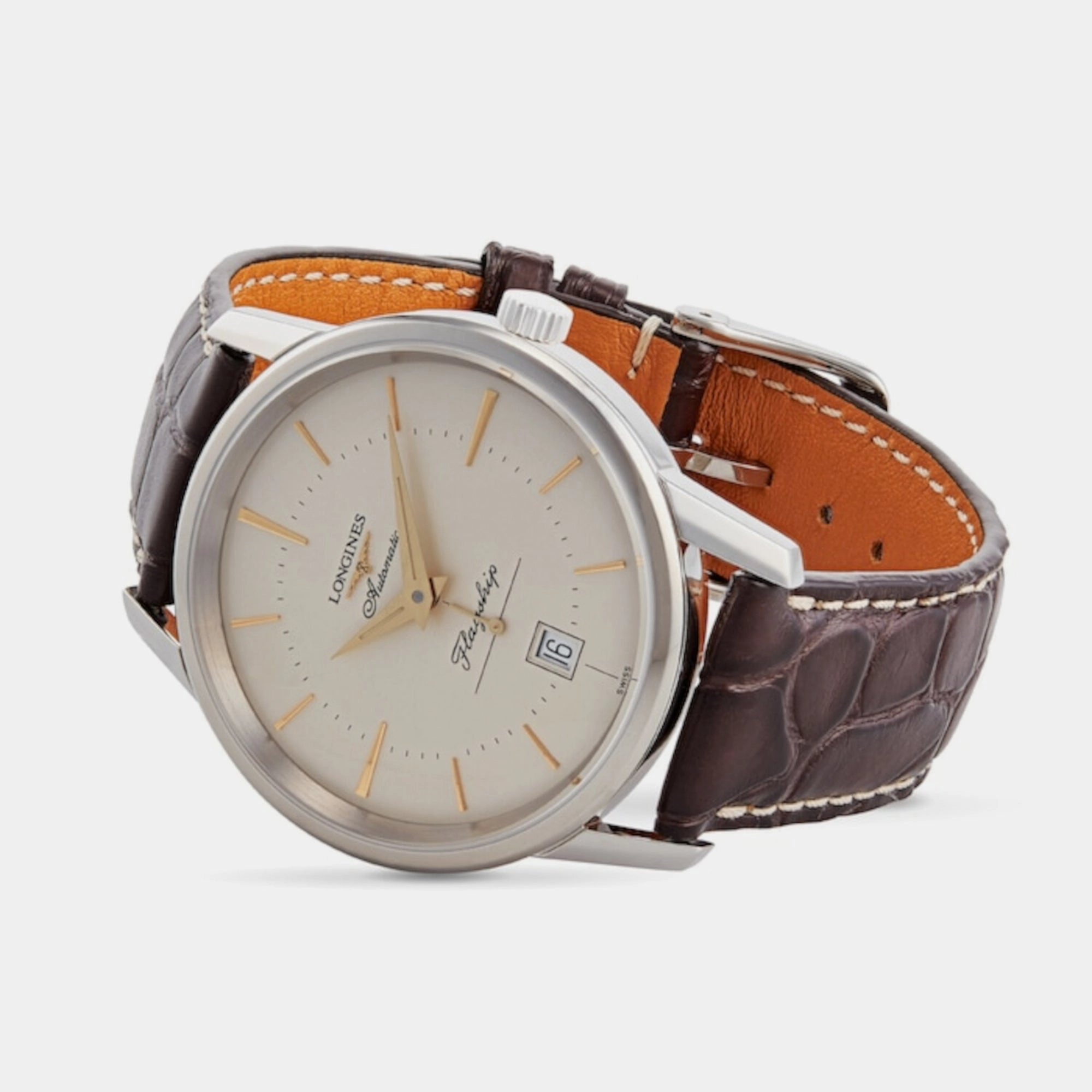 Women Grey Analog Leather Watch L47954782
