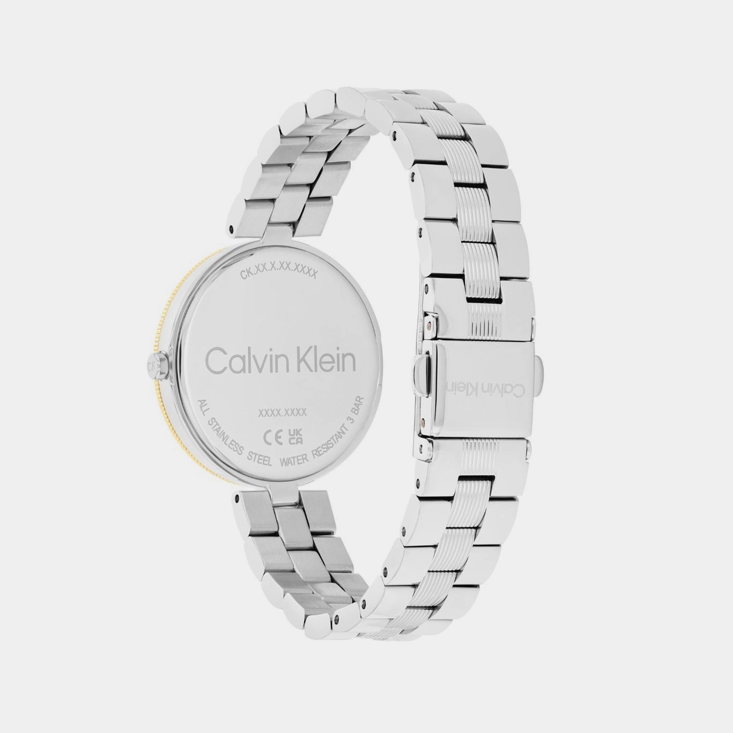 Women Quartz Black Dial Analog Stainless Steel Watch 25100012