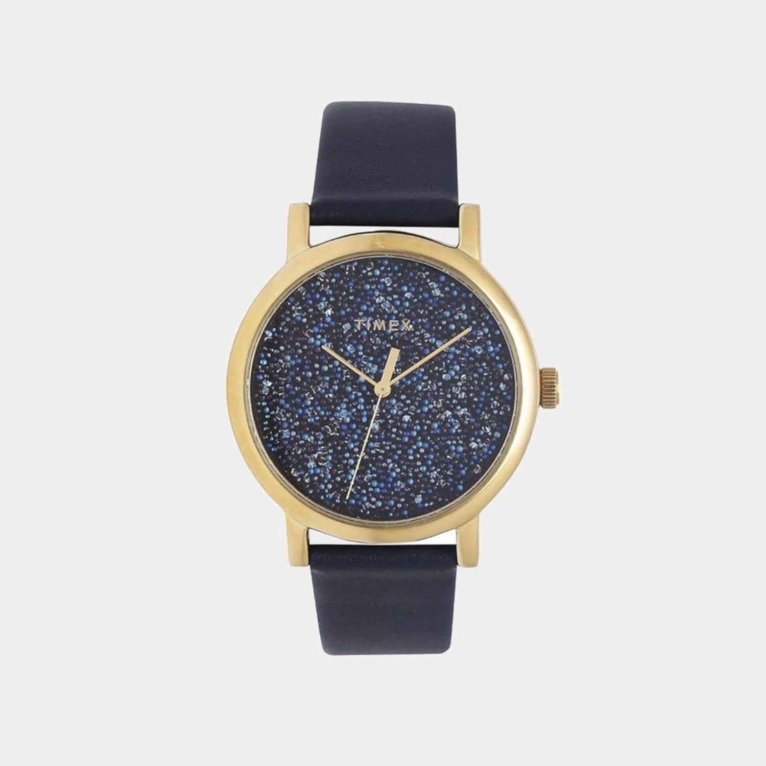 Women Quartz Blue Dial Analog Leather Watch TW2R98100 women watches best women watches affordable women's watches branded women watches