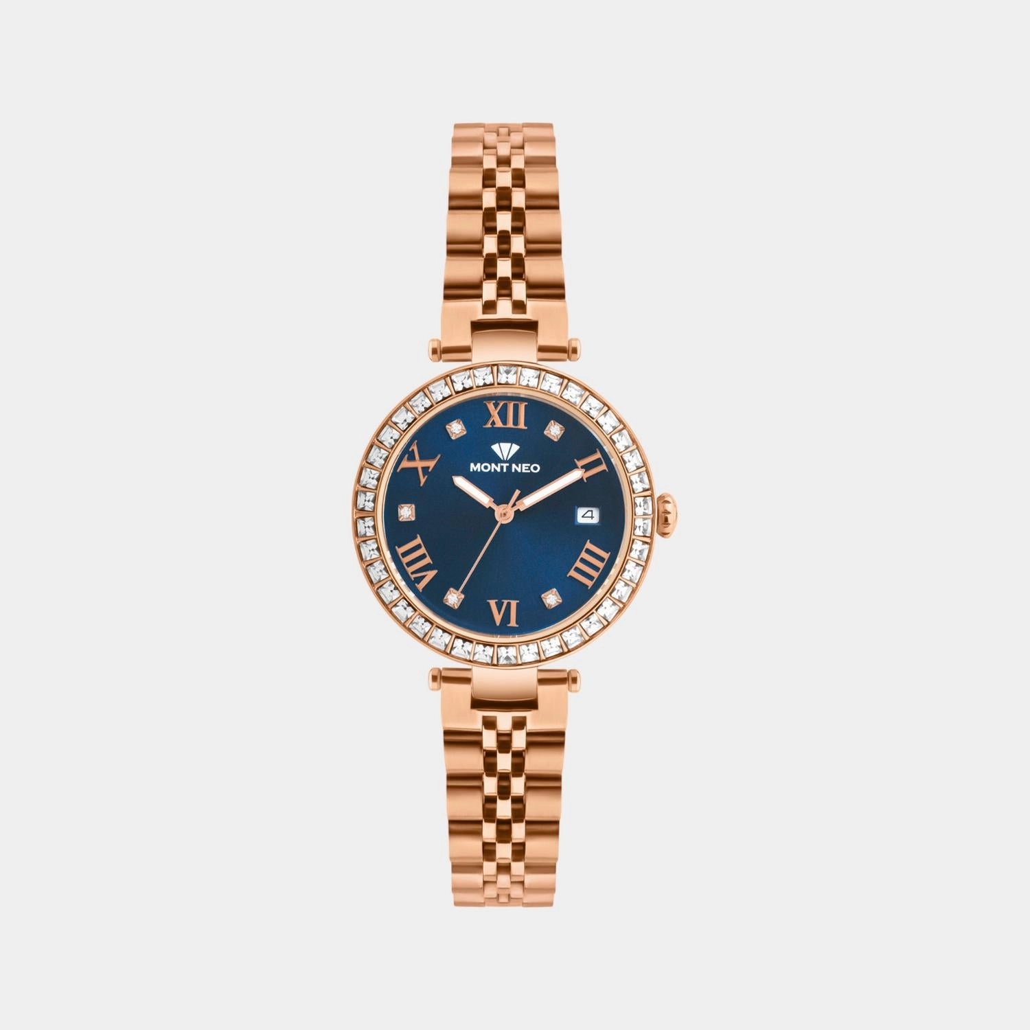 Women Quartz Blue Dial Analog Metal Watch 4505E-M3305 women watches best women watches affordable women's watches branded women watches
