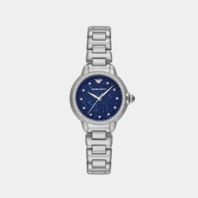 Women Quartz Blue Dial Analog Stainless Steel Watch AR11630 women watches best women watches affordable women's watches branded women watches