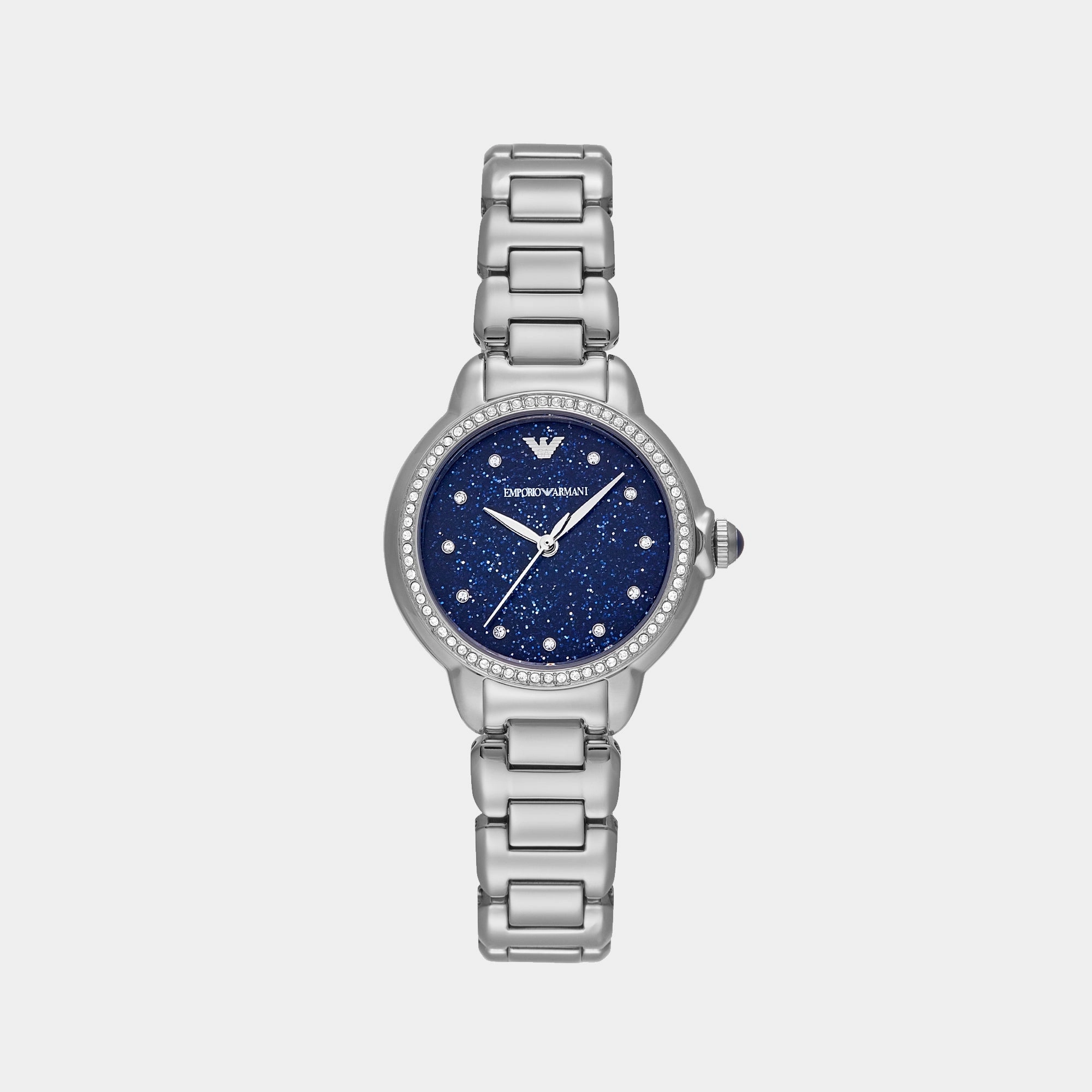 Women Quartz Blue Dial Analog Stainless Steel Watch AR11630 women watches best women watches affordable women's watches branded women watches