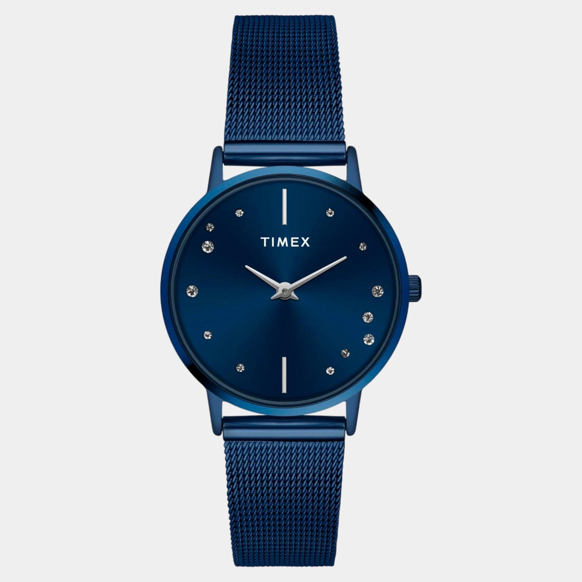 Women Quartz Blue Dial Analog Stainless Steel Watch TWEL15620 women watches best women watches affordable women's watches branded women watches