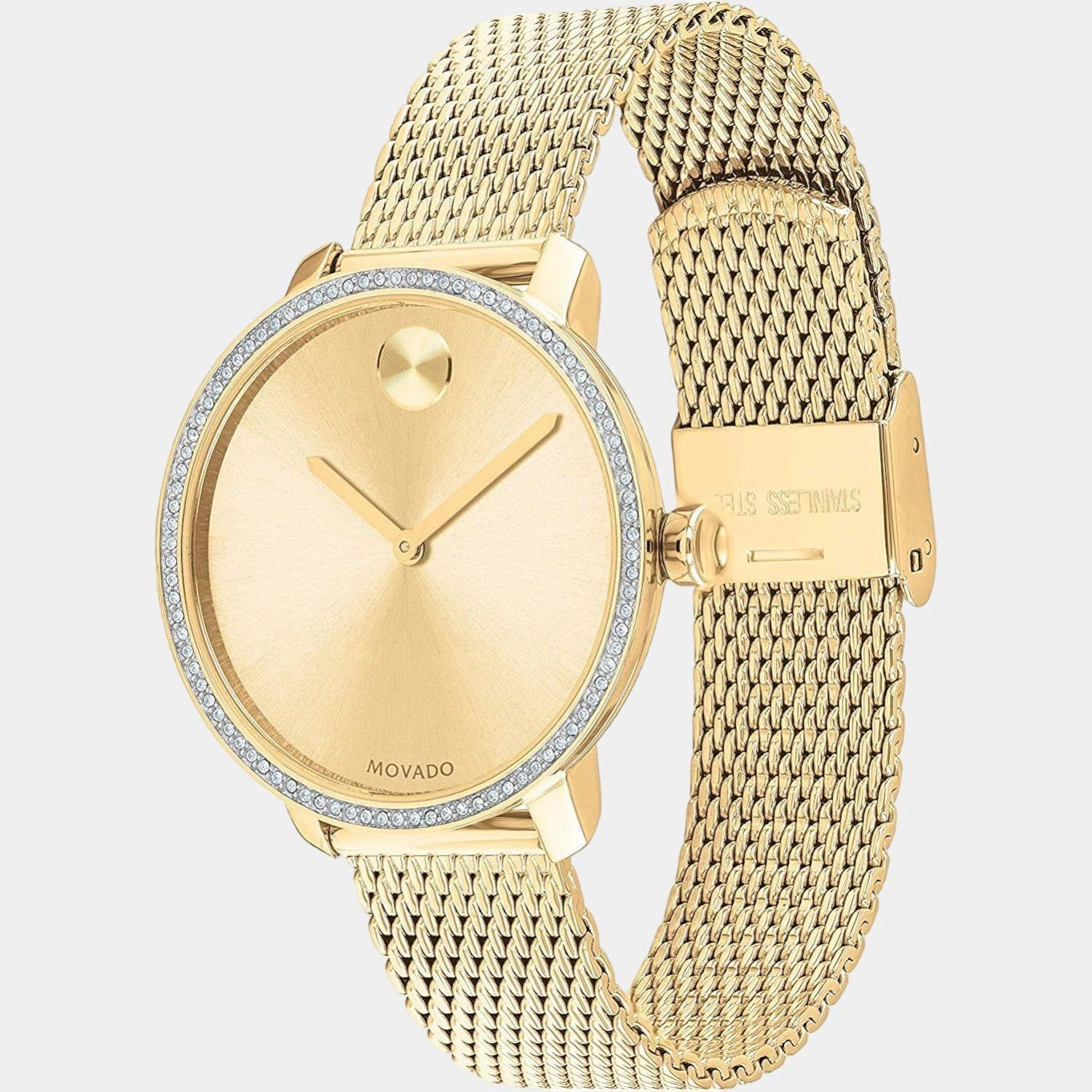 Women's Gold Analog Stainless Steel Watch 3600656