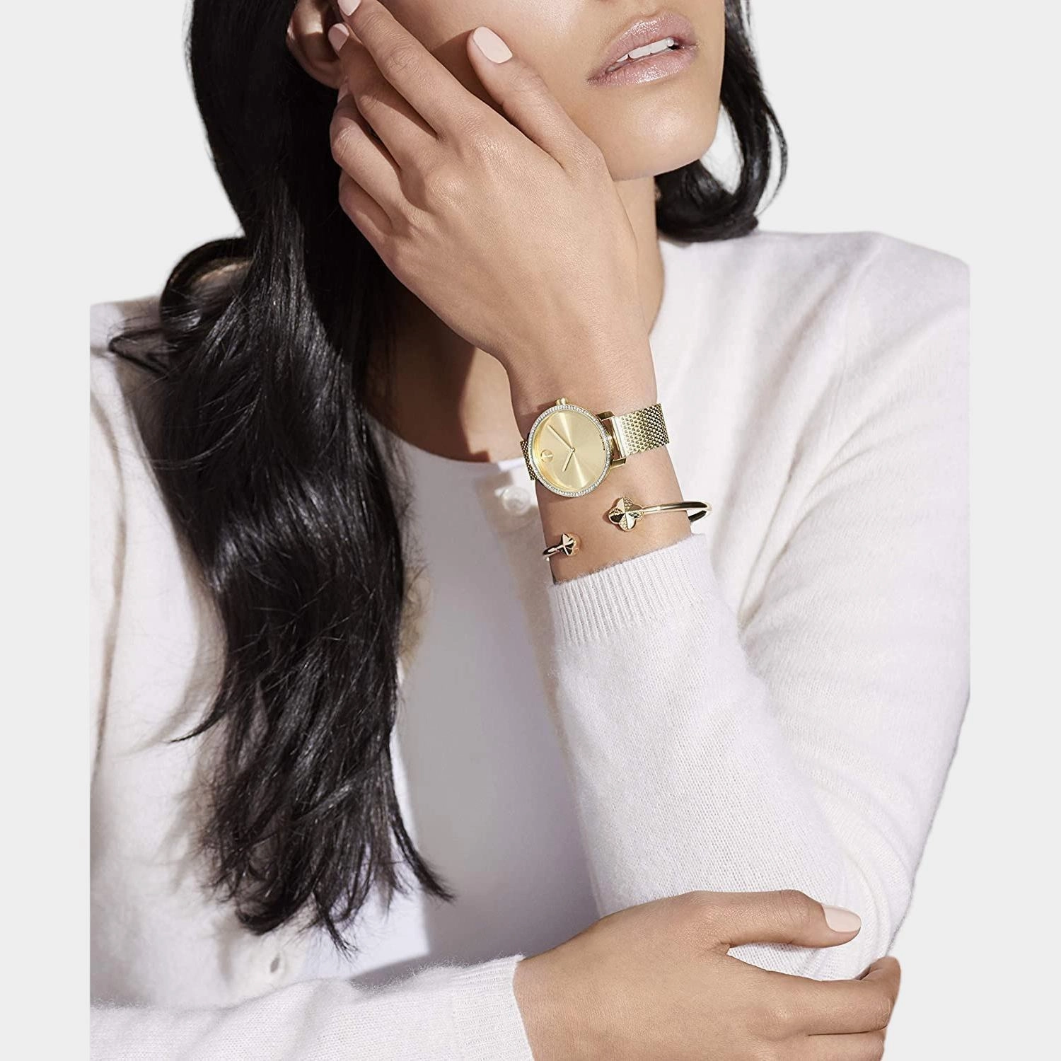Women's Gold Analog Stainless Steel Watch 3600656