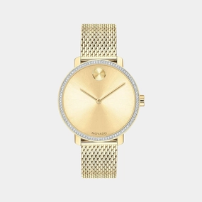 Women's Gold Analog Stainless Steel Watch 3600656 women watches best women watches affordable women's watches branded women watches