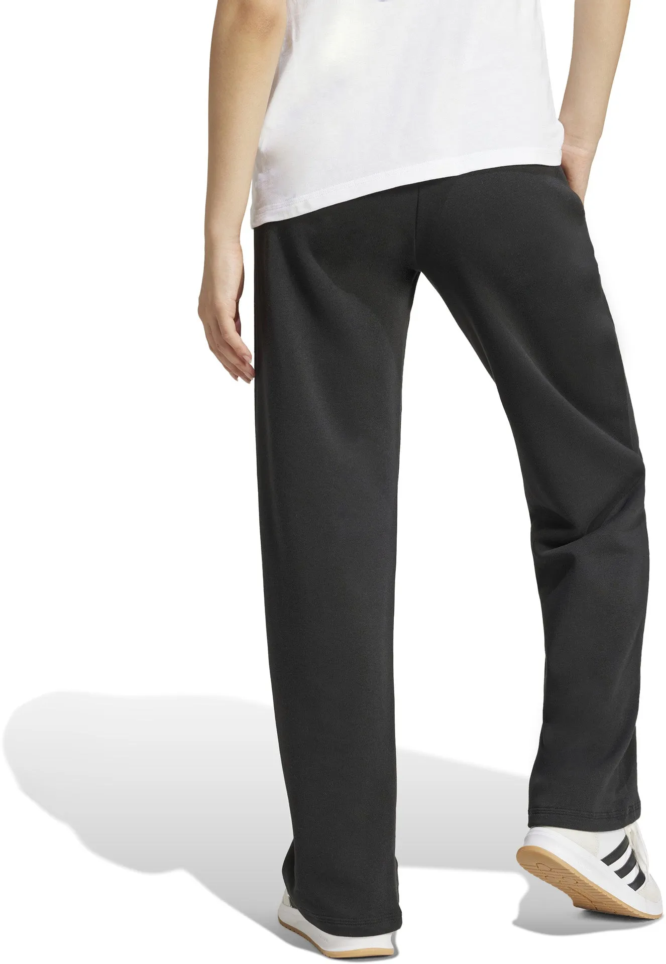 Women's Essentials Small Logo Feel Cozy Open-Hem Joggers