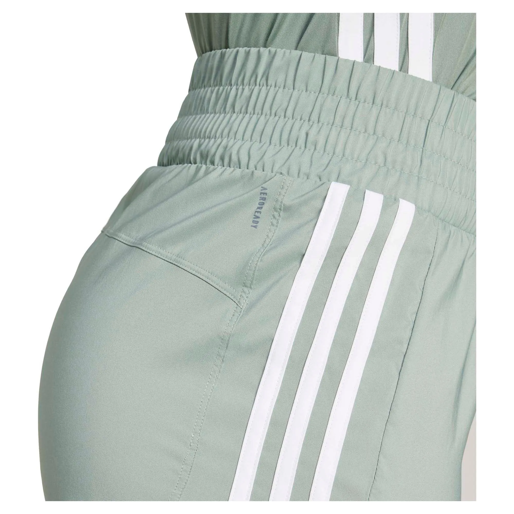 Women’s Pacer Training 3-Stripes Woven High-Rise 3 Inch Shorts
