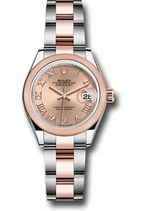   x Everose   sor Lady-Datejust Watch - Domed Bezel - Ros Roman Dial - Oyster Bracelet - 279161 rsro Datejust watch for sale   x Datejust watch