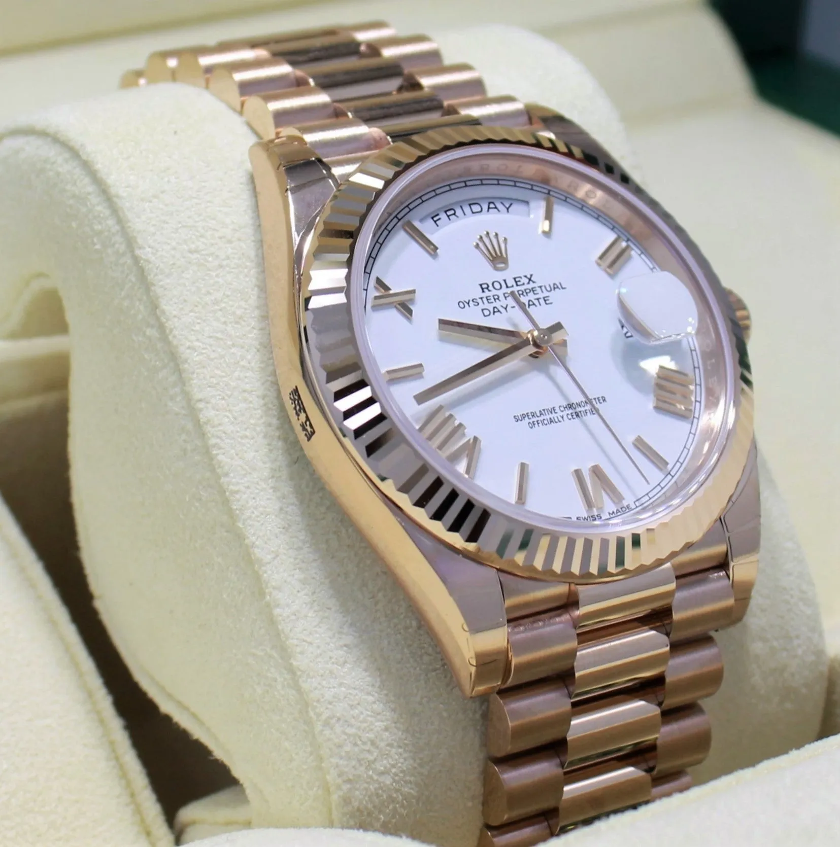   x Oyster Perpetual Day-Date 40 228235 WRP (Unworn)
