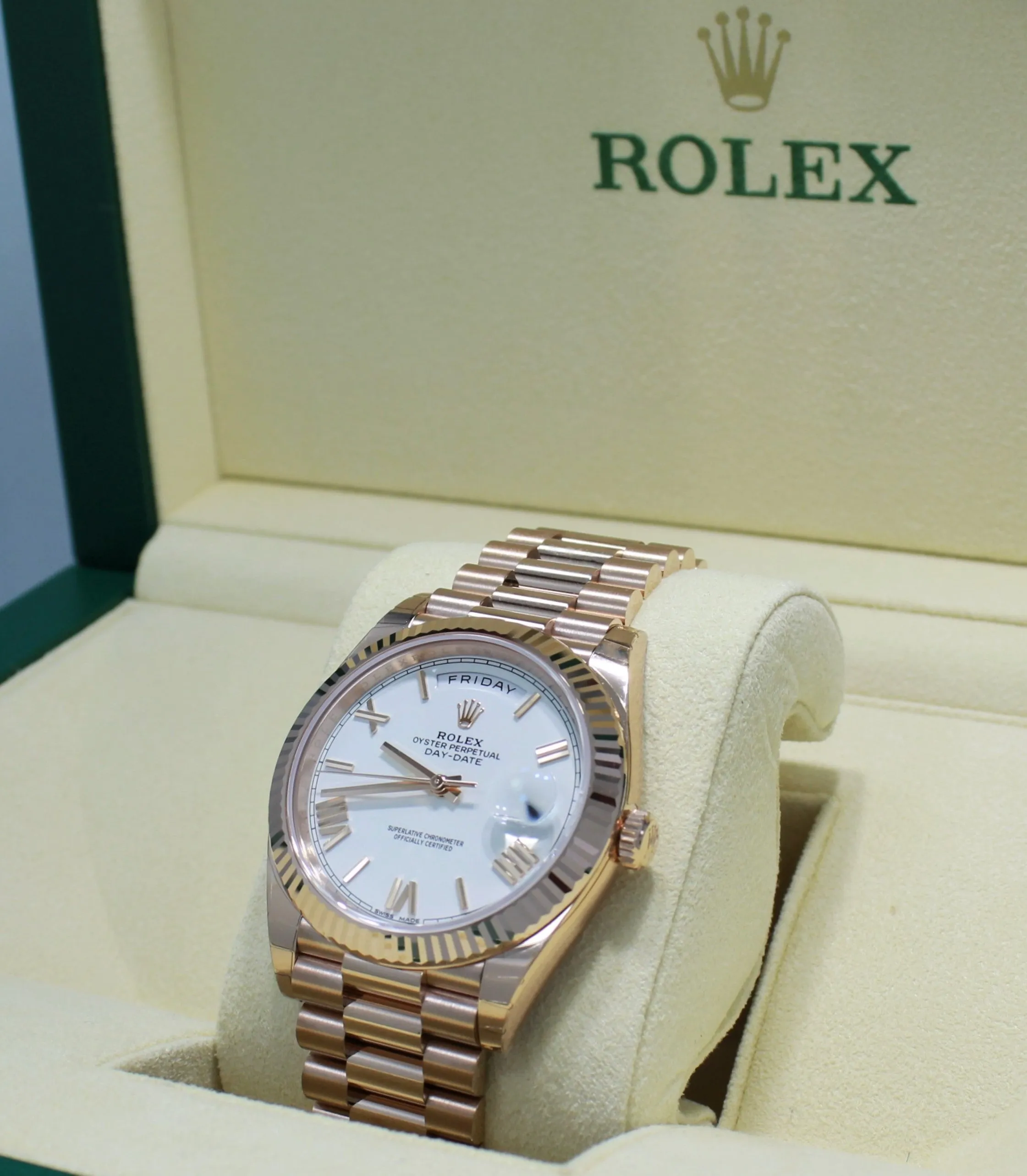  x Oyster Perpetual Day-Date 40 228235 WRP (Unworn)