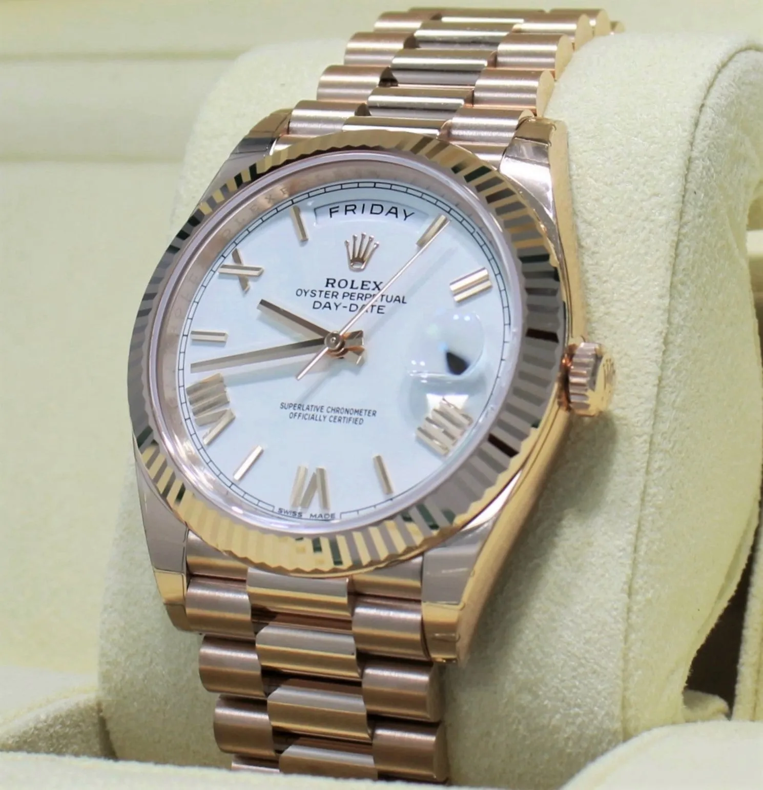   x Oyster Perpetual Day-Date 40 228235 WRP (Unworn)