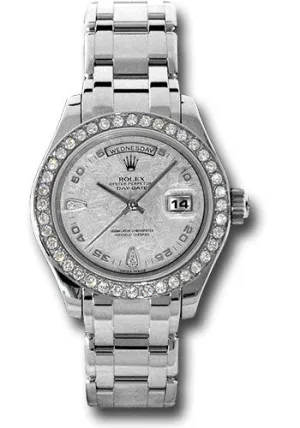   x Platinum Day-date Special Edition 39 Watch - 40 Diamond Bezel - Meteorite Diamond Dial - 18946 met Day-Date Watches Affordable Day-Date Watch