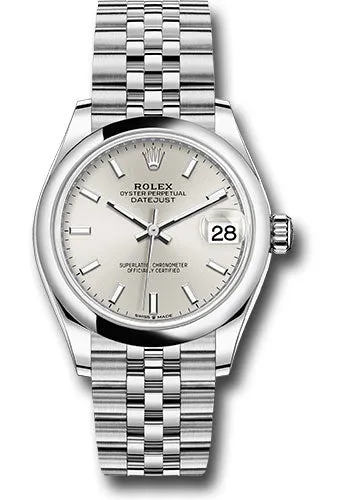   x Steel and White Gold Datejust 31 Watch - Domed Bezel - Silver Index Dial - Jubilee Bracelet 278240 sij Datejust watch for sale   x Datejust watch