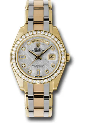   x Yellow Gold Day-Date Special Edition 39 Watch - 40 Diamond Bezel - Meteorite Diamond Dial - 18948tri mtd Day-Date Watches Affordable Day-Date Watch