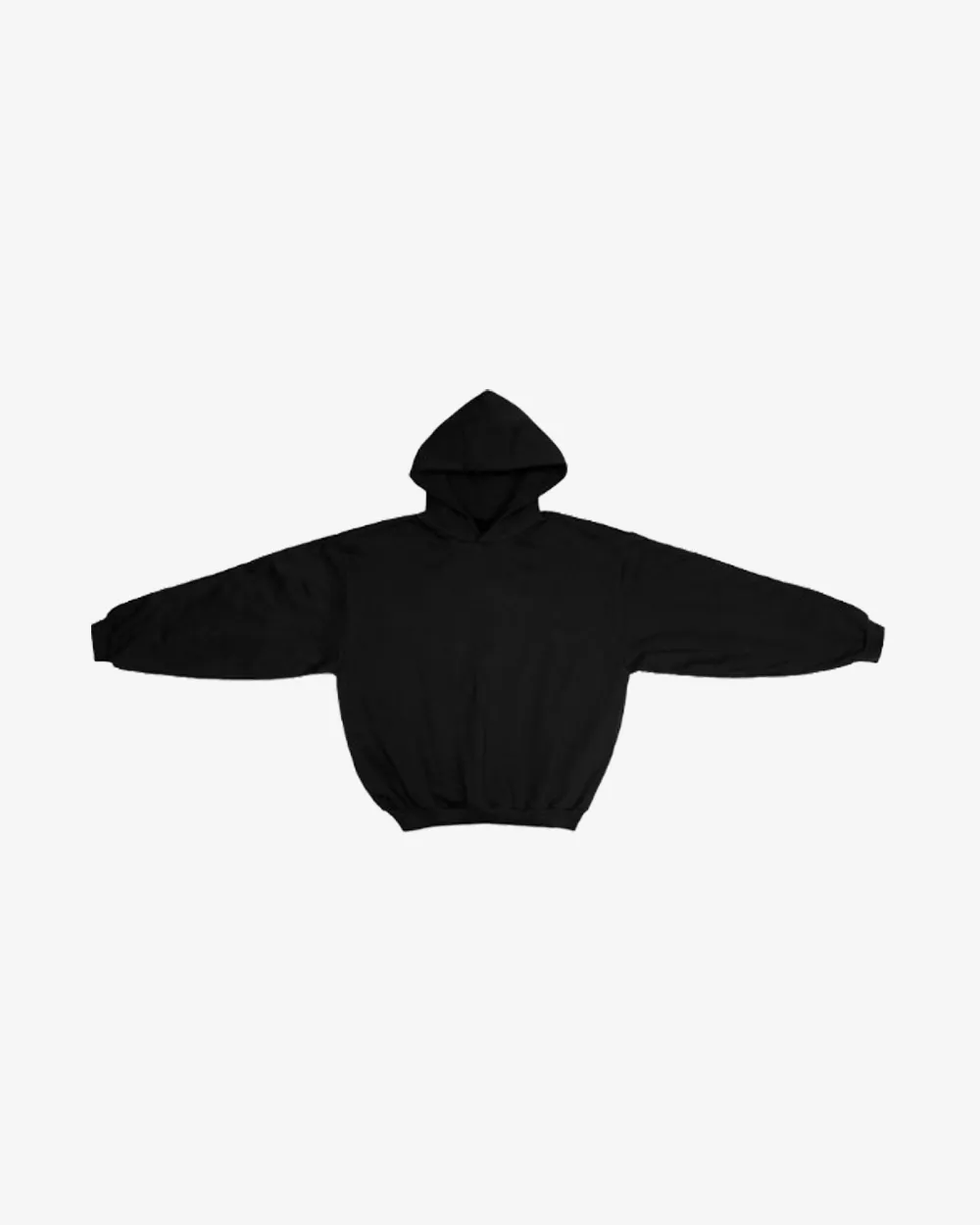 YEEZY BASIC BLACK HOODIE