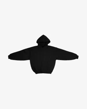 YEEZY BASIC BLACK HOODIE